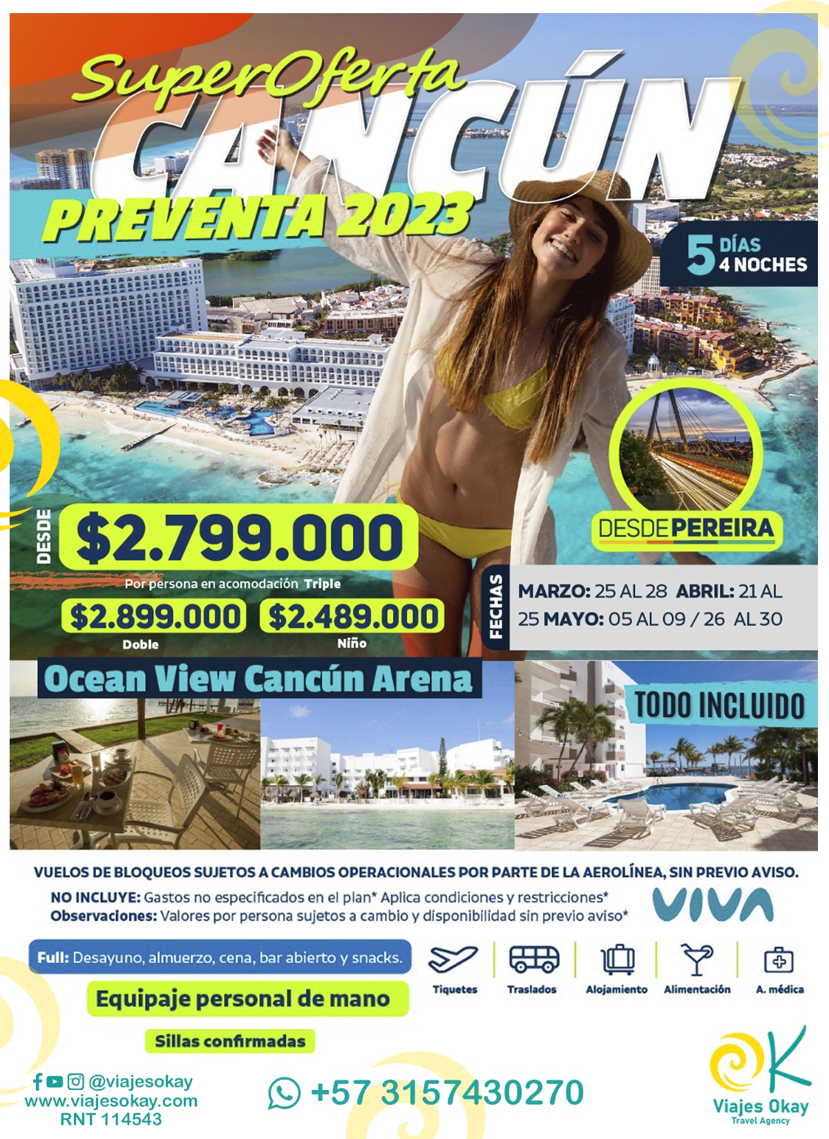 VIAJES OKAY CANCUN 2023